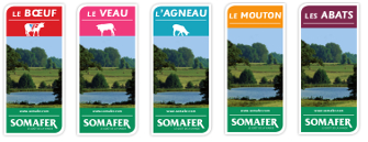 Nouveau packaging UVCI SOMAFER Boeuf Agneau Abats Mouton Halal