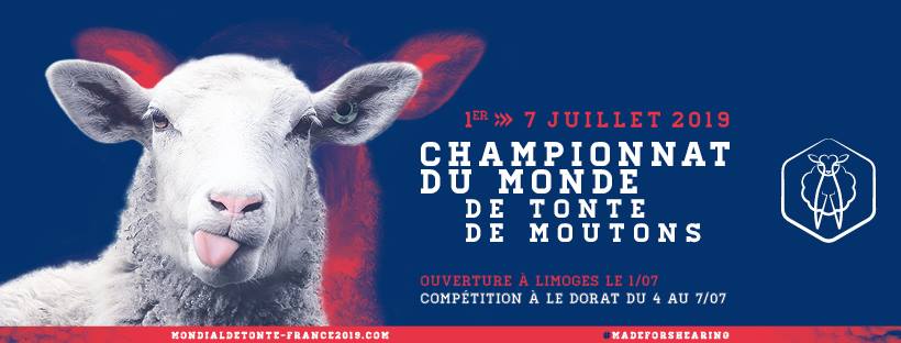 Championnat du monde de tonte de moutons - France 2019
